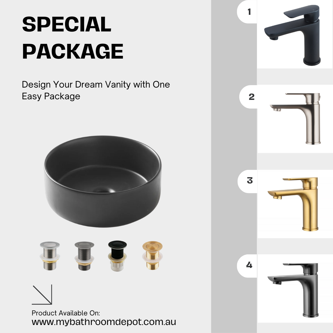 Complete Bathroom Basin & Tapware Bundles | My Bathroom Depot