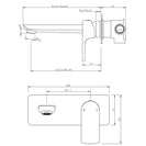 VOG Bathtub/Basin Wall Mixer With Spout