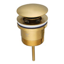 Brass Universal Basin/Bathtub Pop Up Waste (multi color)