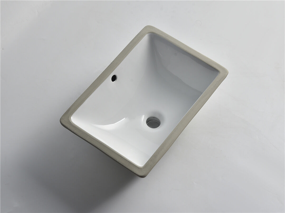 Elaine Gloss white Undermounted Basins 465*335*180mm