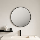 Aluminum Framed Round Mirror - Multi Option