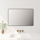 Aluminum Framed 600mm Rectangular Mirror