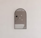 Framed Arch Mirror 800×450mm Wall-Mounted( Multi colour) | My Bathroom Depot