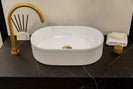 Claya PILL Shaped 490 mm Fluted Basin